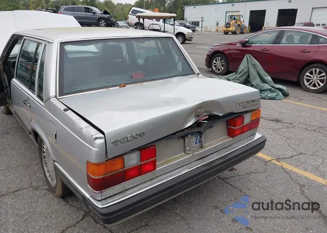1989 Volvo 760 from USA, damaged, VIN YV1GA8745K0062221